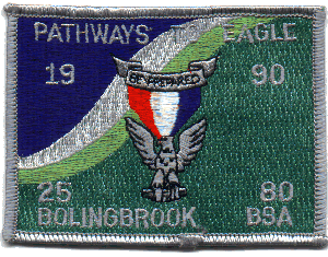 Pathways to Eagle patch from 1990